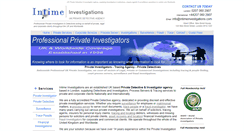 Desktop Screenshot of intimeinvestigations.com
